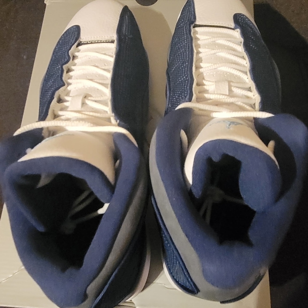 Retro 13 Jordan White/Grey/ Flint